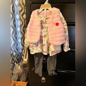 3 piece 24 months matching outfit